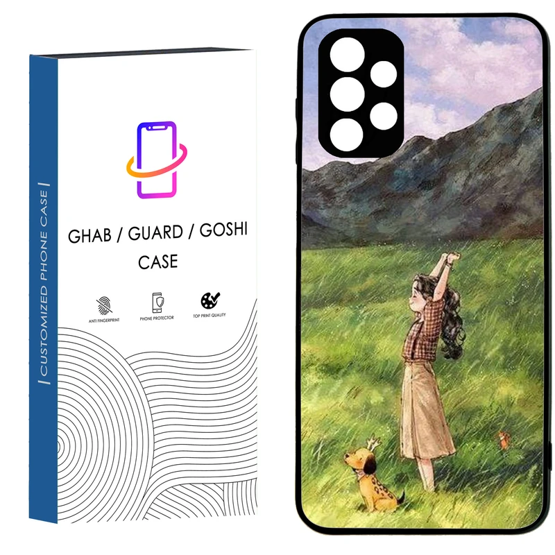کاور قاب گارد گوشی طرح دخترانه کد 14-TPU مناسب برای گوشی موبایل سامسونگ Galaxy A32 4G