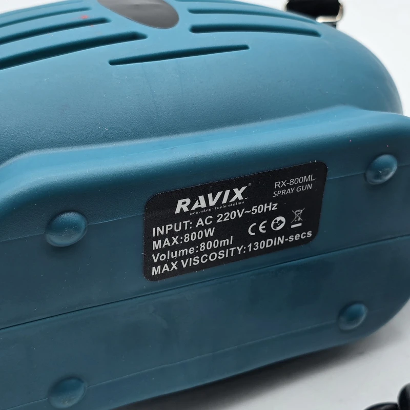 عکس شماره 8 : پیستوله رنگ برقی راویکس مدل rx-800ml
