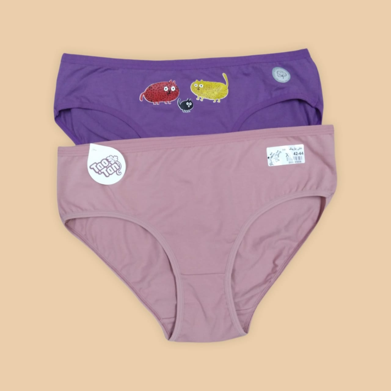 شورت زنانه مدل نخی بسته 2 عددی