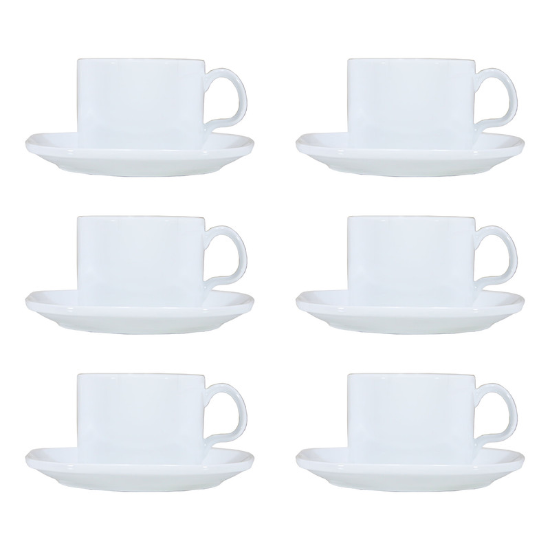 سرویس چای خوری 12 پارچه چینی زرین ایران مدل هماکلاس