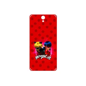 MAHOOT Ladybug and Cat Noir Cover Sticker for Lenovo Vibe S1