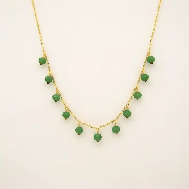 گردنبند طلا 18 عیار زنانه کاپانی مدل kn085