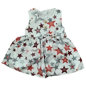 سارافون دخترانه طرح ستاره مدل A&S7173