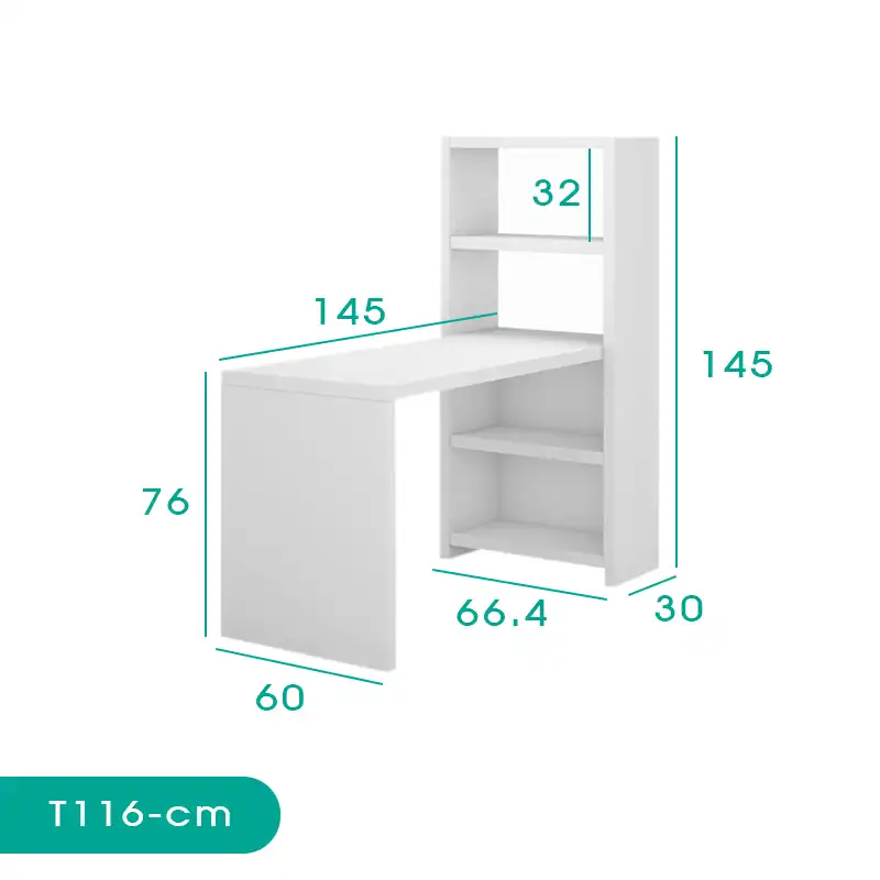 میز تحریر اسمردیس مدل T116 - MDF