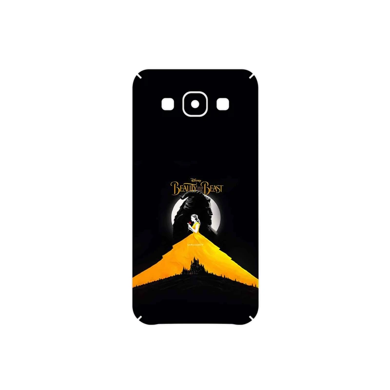برچسب پوششی ماهوت مدل Beauty and the Beast مناسب برای گوشی موبایل سامسونگ Galaxy E5