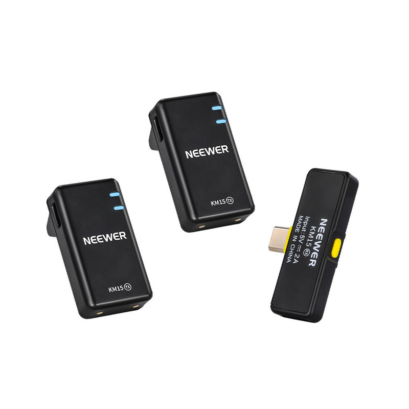 میکروفن یقه ای نیویر مدل Wireless Microphone KM15