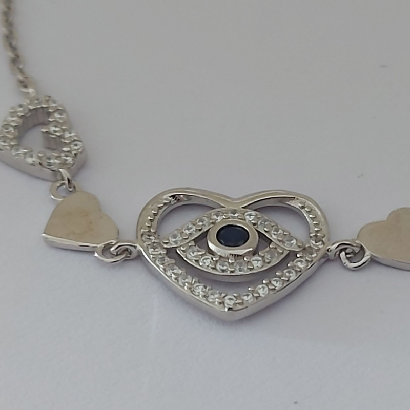 دستبند نقره زنانه مدل B83 دستبند نقره زنانه مدل B83