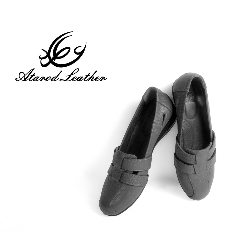 کفش زنانه چرم عطارد مدل چرم طبیعی کد SH173