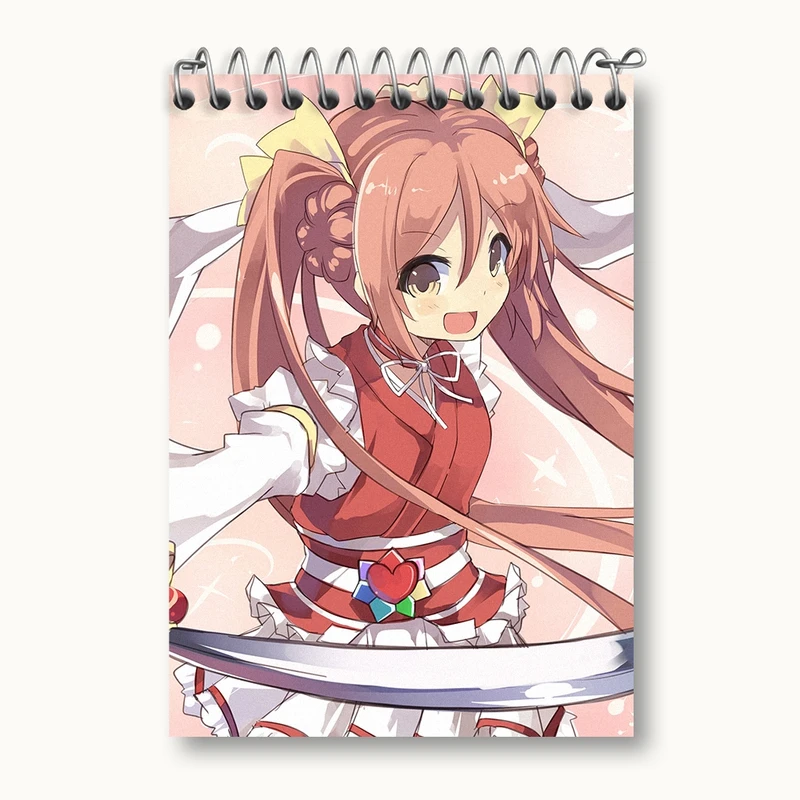 دفتر یادداشت 50 برگ خندالو مدل انجو انیمه گلوله سیاه کد 35857