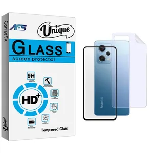 AFS Unique Screen Protector For Xiaomi  Redmi Note 12 Pro With Back Protector