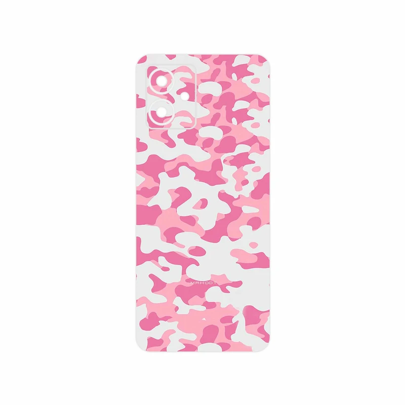 برچسب پوششی ماهوت مدل Army_Pink مناسب برای گوشی موبایل موتورولا Moto G14