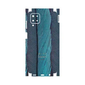 MAHOOT Turquoise feathers-FullSkin Cover Sticker for Samsung Galaxy M12