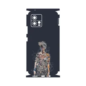 MAHOOT Strings Digital Art 1-FullSkin Cover Sticker for Motorola Moto G72