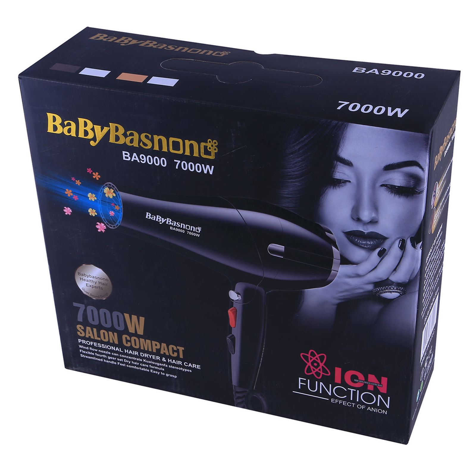 سشوار بیبی باس نانو مدل BA8960 -  - 8