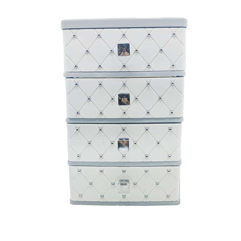 فایل کشویی هوم کت مدل نگین دار 4 کشو