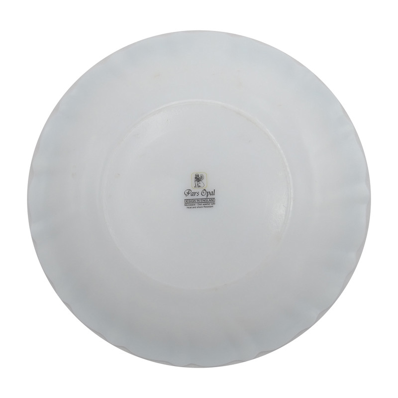 بشقاب میوه خوری پارس اپال مدل لیندا کد 124P بسته 6 عددی