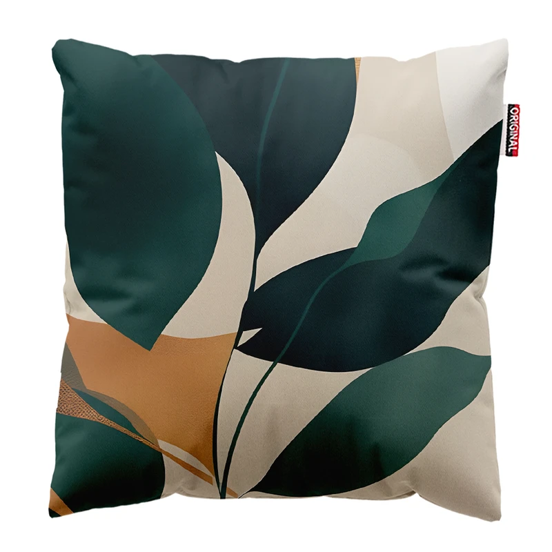 کوسن پاد آفرین مدل گل و برگ کد PK303401 سایز 30*30 سانتی متر