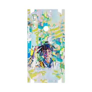 MAHOOT Collage of Women Portrait 1-FullSkin Cover Sticker for Motorola Moto E6 Plus