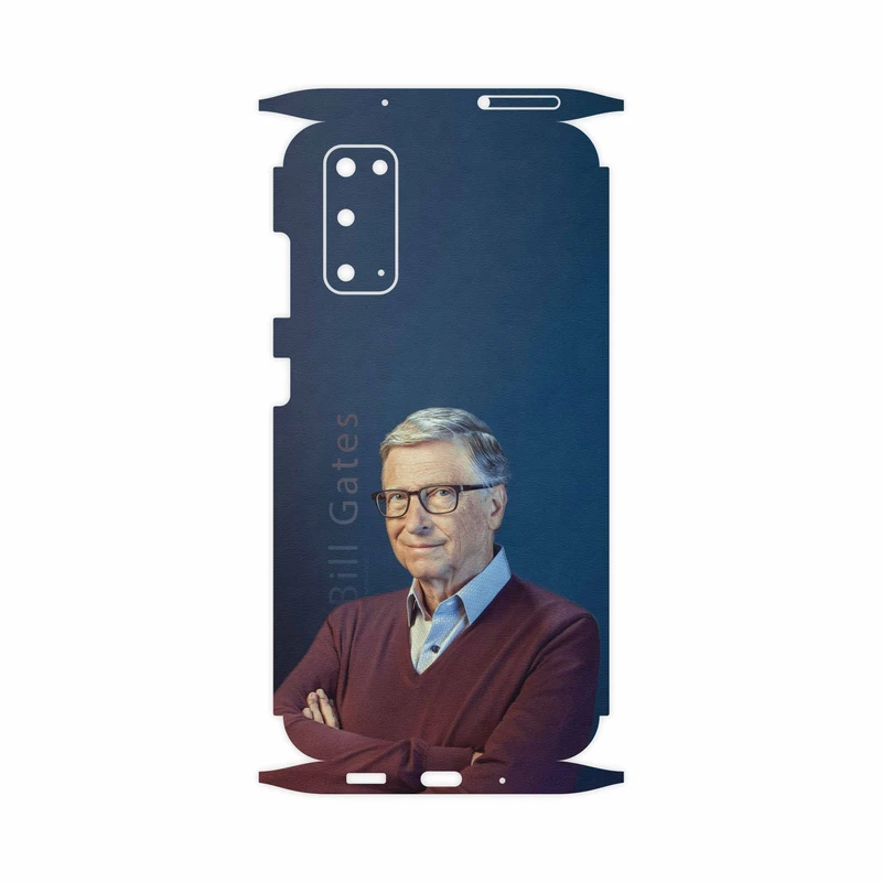 برچسب پوششی ماهوت مدل Bill Gates-FullSkin مناسب برای گوشی موبایل سامسونگ Galaxy S20