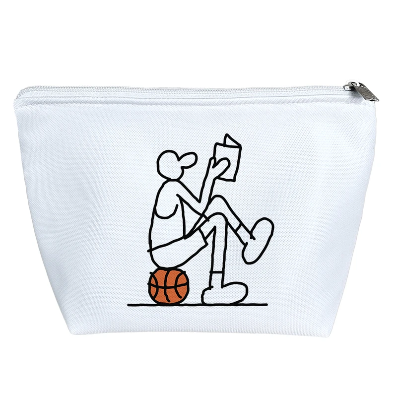 کیف لوازم آرایش دخترانه خندالو مدل بسکتبال کد 6599