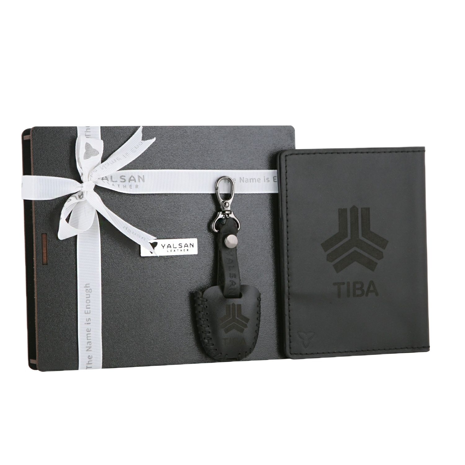 ست هدیه چرم یلسان مدل TIBA کد SET-300-03-GS -  - 1