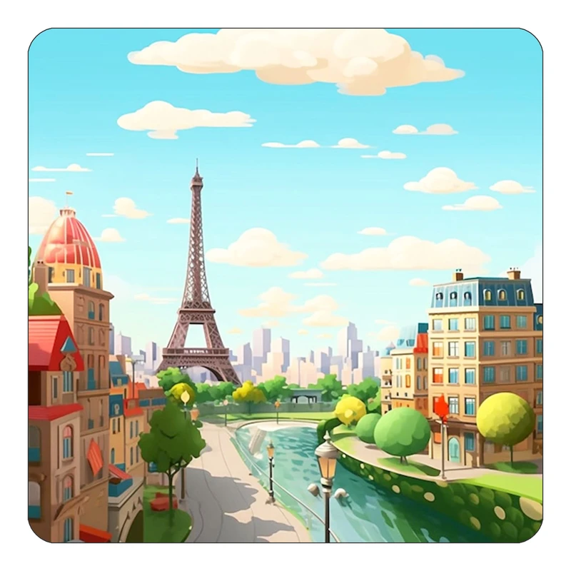 مگنت کاکتی طرح پاریس Paris مدل mp56050