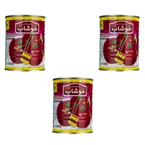 رب گوجه فرنگی خوشاب - 800 گرم مجموعه 3 عددی