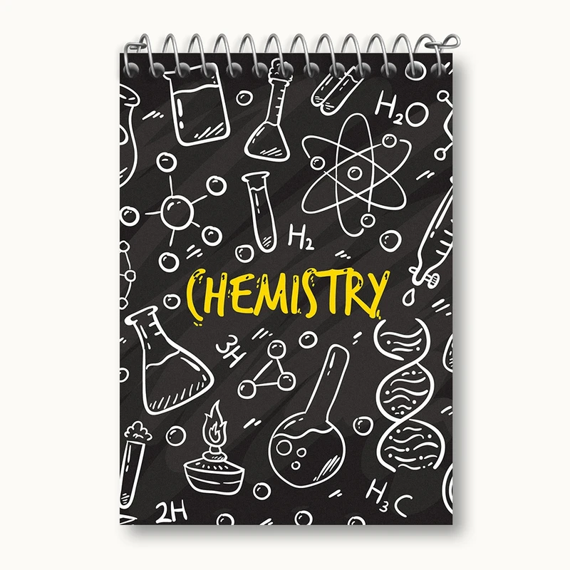 دفتر یادداشت 50 برگ خندالو مدل شیمی کد N490