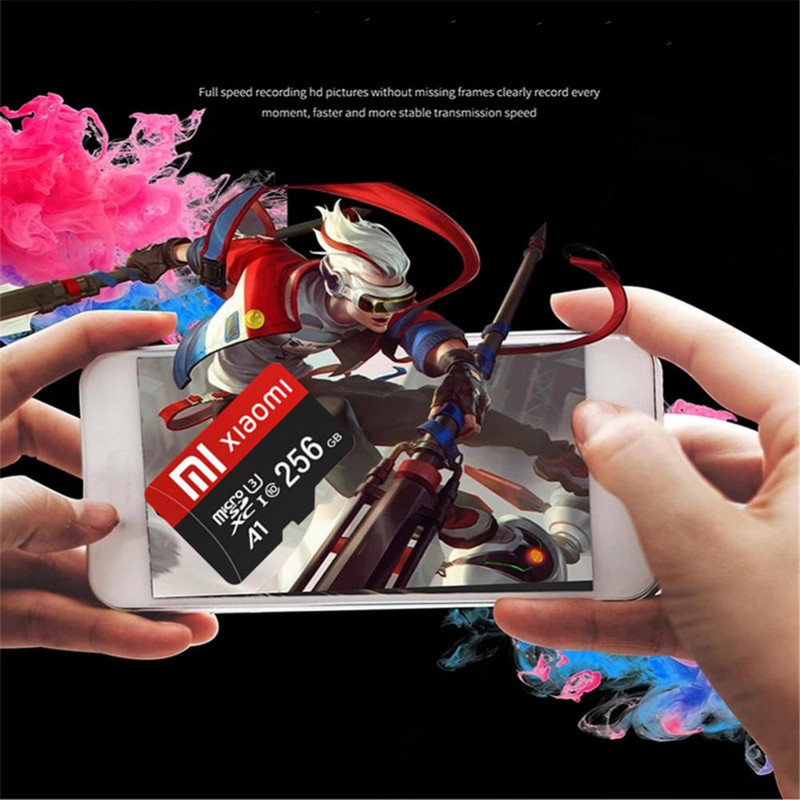 کارت حافظه microSDXC شیائومی مدل A1-eco کلاس 10 استاندارد UHS-I U3 سرعت 40MBps ظرفیت 1 ترابایت