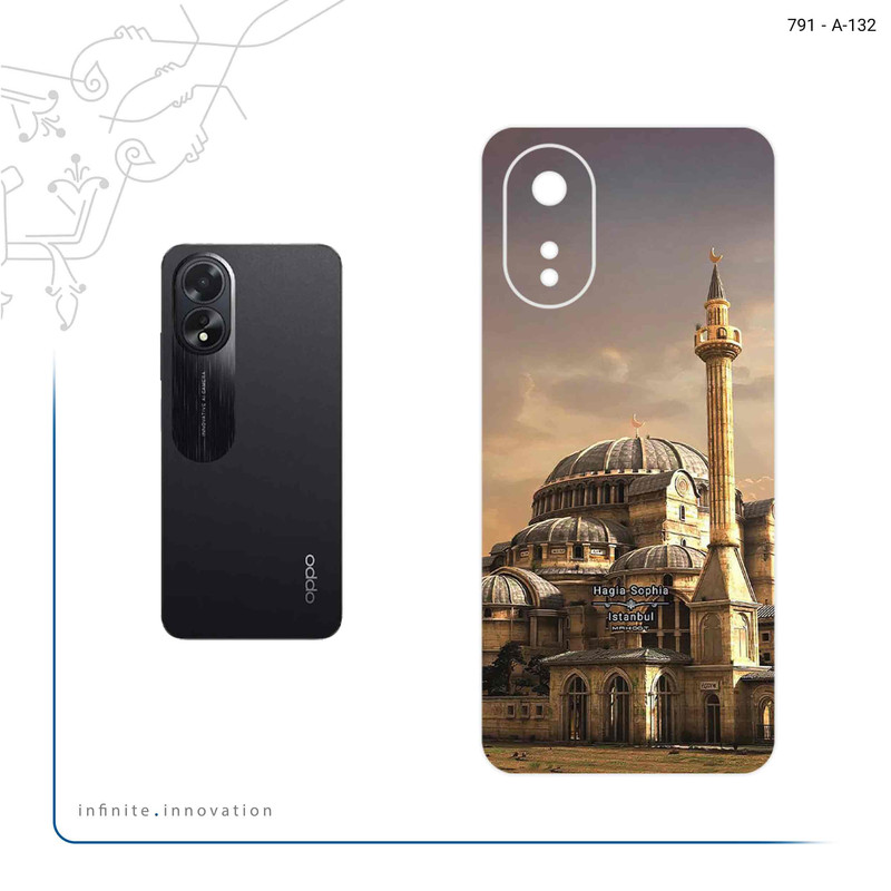 برچسب پوششی ماهوت مدل Hagia Sophia Mosque مناسب برای گوشی موبایل اپو A38