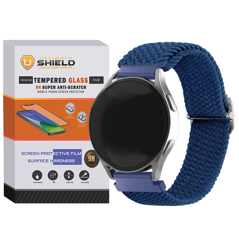 بند آلتیمیت شیلد مدل Braided UL مناسب برای ساعت هوشمند گارمین Vivoactive 3 / 3 music / Vivoactive HR / Venu / Venu SQ / Forerunner 645