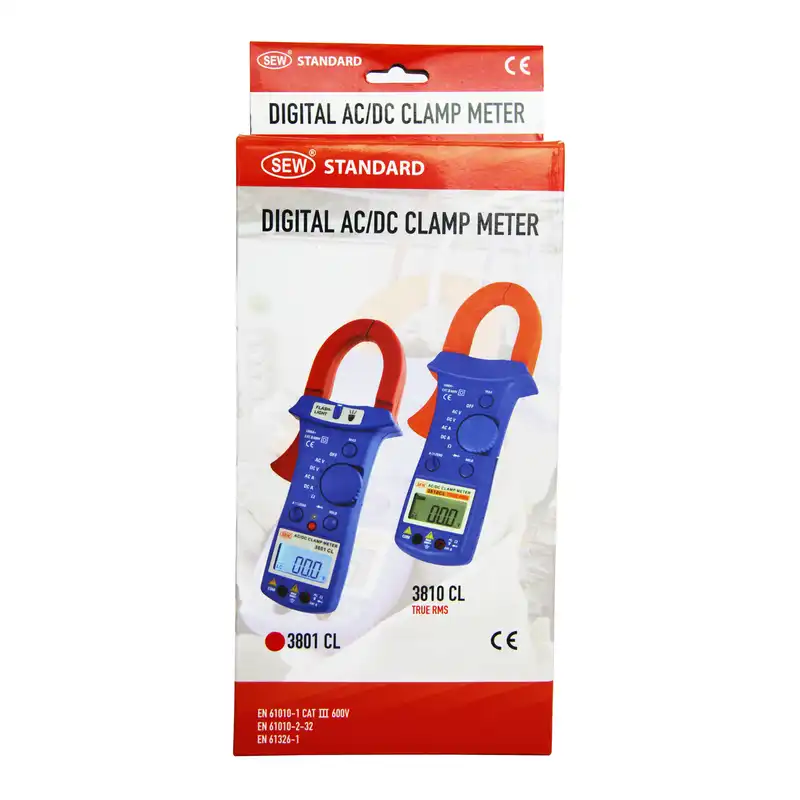 مولتی متر کلمپی اس ای دبلیو مدل 3801-CL