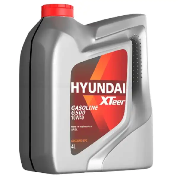 روغن موتور هيونداي اكس تير مدل G500 10W40 SL حجم 4 ليتر