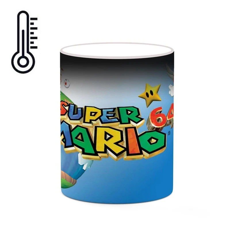 ماگ حرارتی کاکتی مدل بازی سوپر ماریو Super Mario کد mgh30516