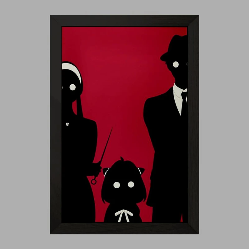 تابلو خندالو مدل خانواده فورجر انیمه اسپای ایکس فمیلی Spy x Family کد 24191