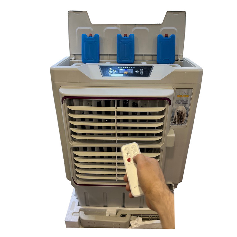 کولر آبی مدل محفظه یخ دار کنترل دار کولر آبی مدل محفظه یخ دار کنترل دار