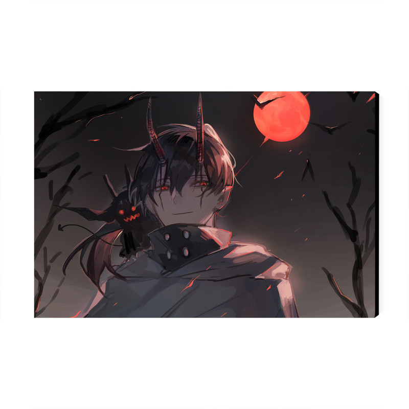 تابلو شاسی عرش مدل انیمه شبدر سیاه Black Clover کد As1456