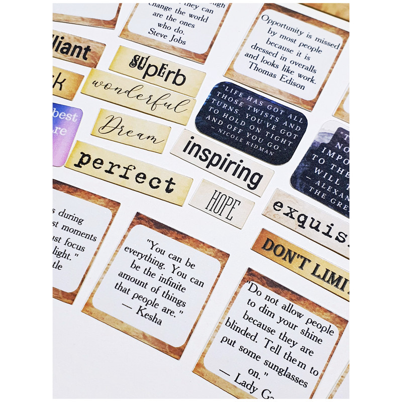 برچسب کاترینکا طرح برش خورده بولت ژورنال و اسکرپ بوک مدل 2 Inspiration بسته 62 عددی برچسب کاترینکا طرح برش خورده بولت ژورنال و اسکرپ بوک مدل 2 Inspiration بسته 62 عددی