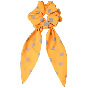 کش مو زنانه دلنار گالری مدل اسکرانچی خالدار GW