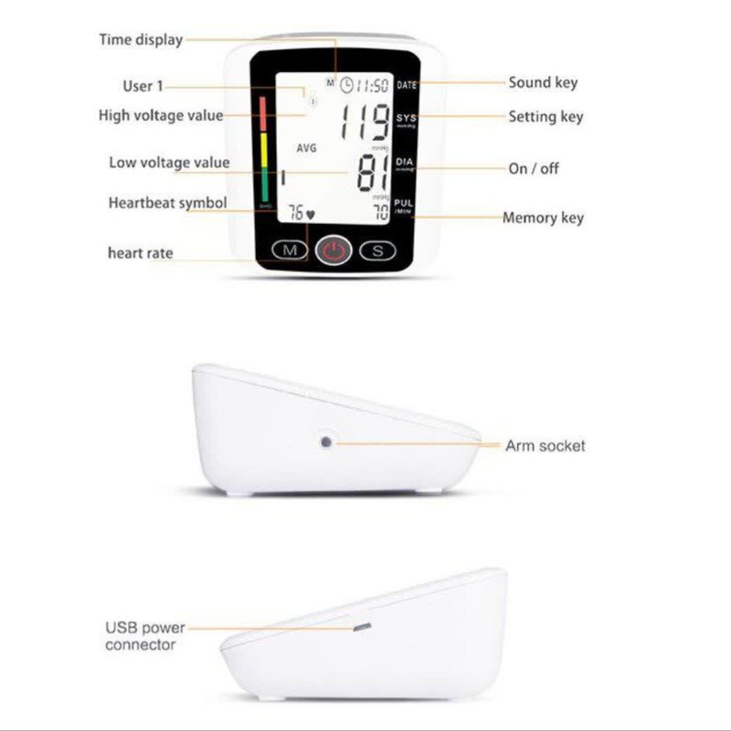 فشارسنج دیجیتال مدل intelligent