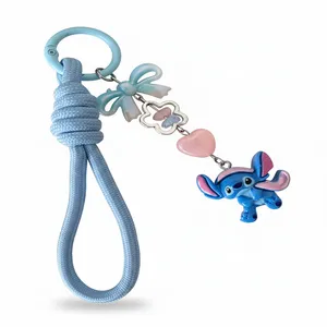 جاکلیدی دخترانه مدل عروسک استیچ طرح بندی