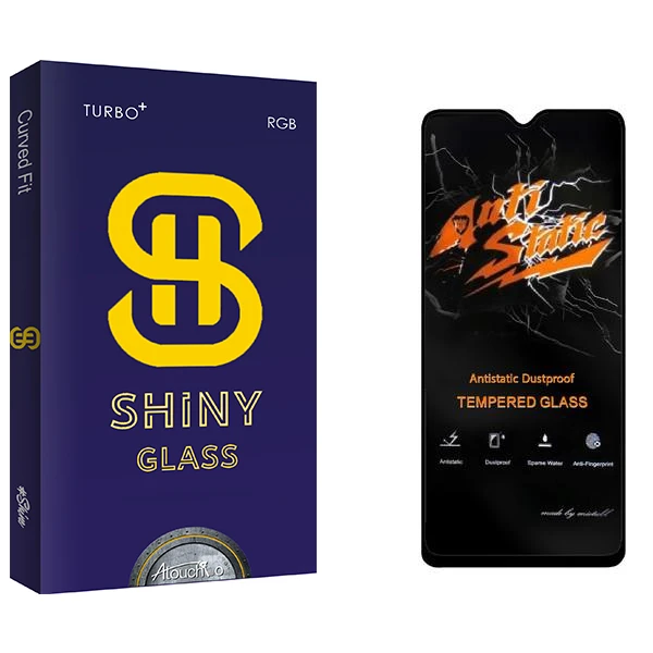 محافظ صفحه نمایش آتوچبو مدل Shiny Anti Static مناسب برای گوشی موبایل سامسونگ Galaxy A04