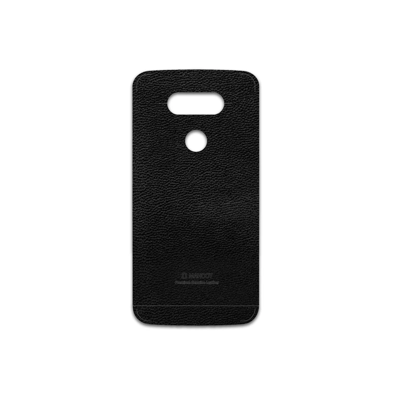 برچسب پوششی ماهوت مدل Black-Leather مناسب برای گوشی موبایل ال جی G5