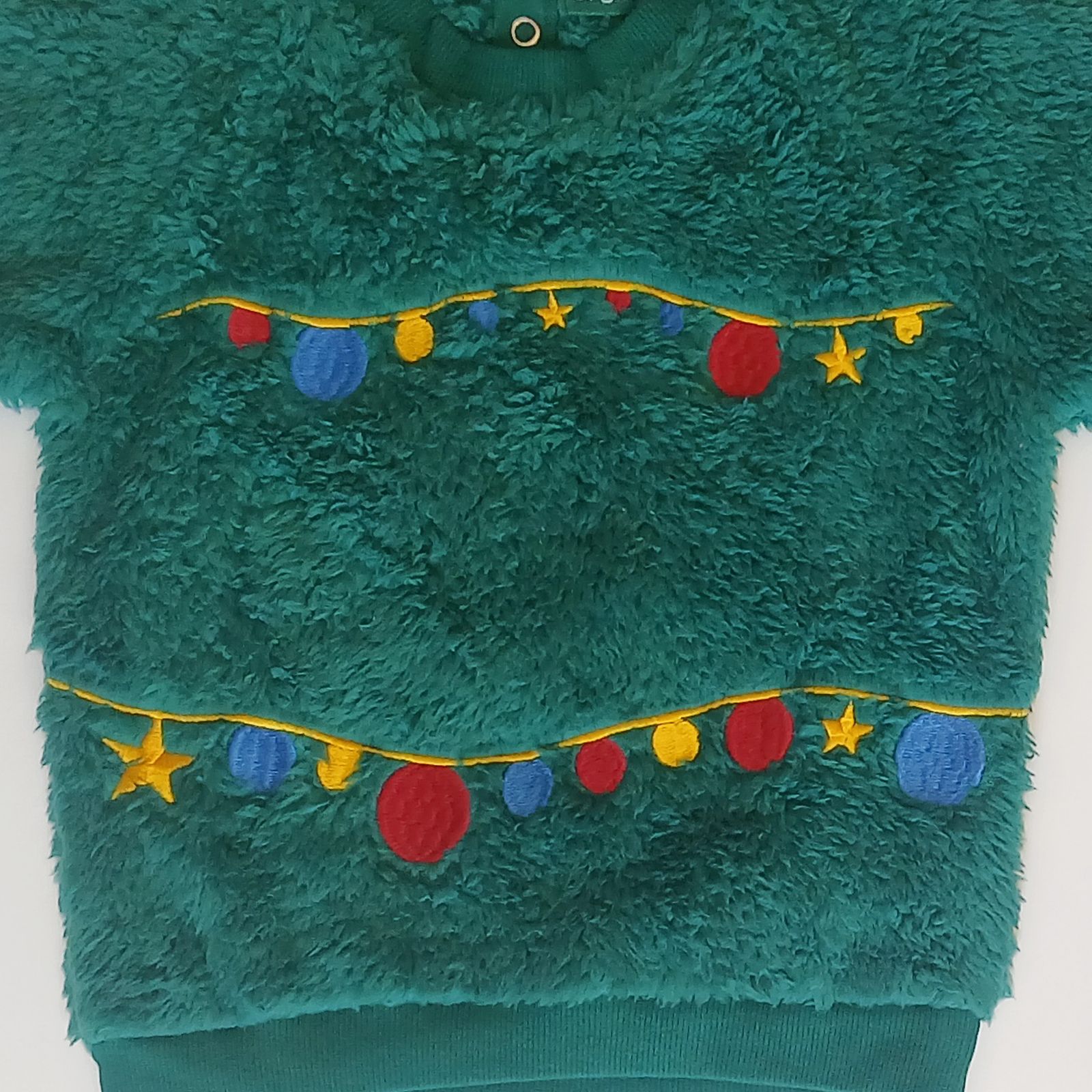 ست سویشرت و شلوار لوپیلو مدل تدی کریسمسی کد sh2024 -  - 2