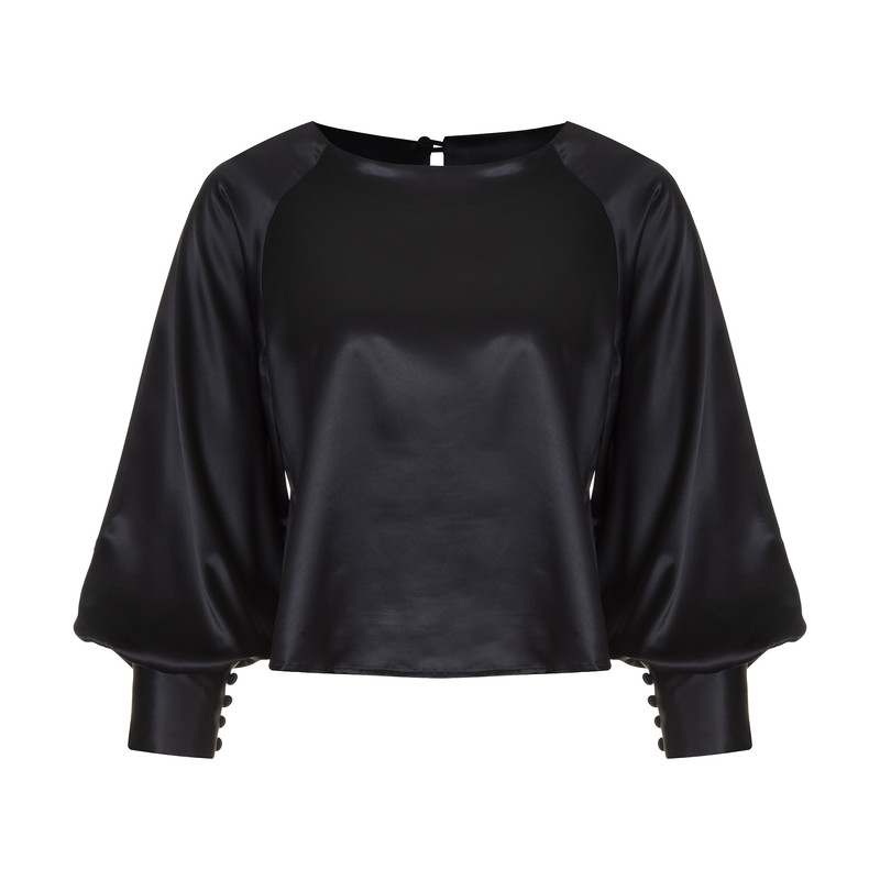 بلوز زنانه گردیه مدل 304198-black