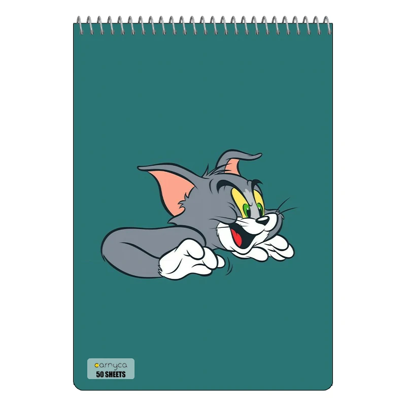 دفتر نقاشی 50 برگ سیمی کارنیکا طرح تام و جری tom & jerry کد 48807
