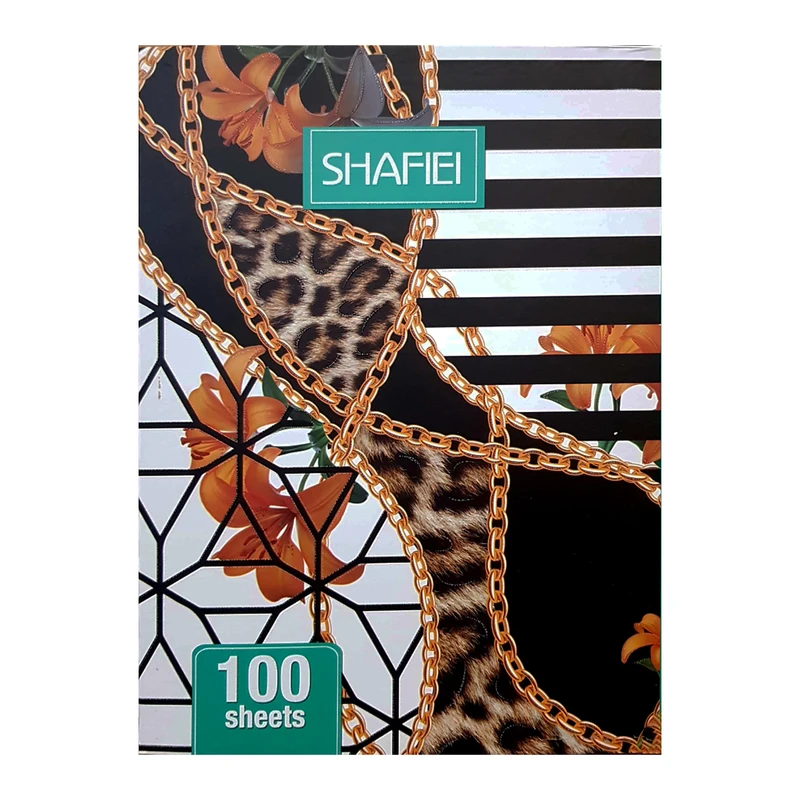 دفتر کلاسوری شفیعی طرح زنجیر کد 58-13