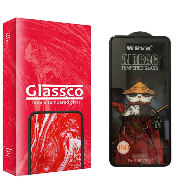 محافظ صفحه نمایش گلس کو مدل Co2 Air Bag مناسب برای گوشی موبایل اپل iPhone 7 Plus / 8 Plus