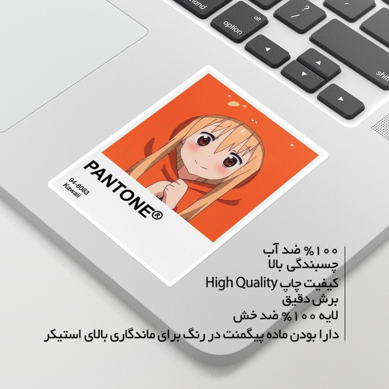 استیکر لپ تاپ ماسا دیزاین طرح ANIME مدل STK1474