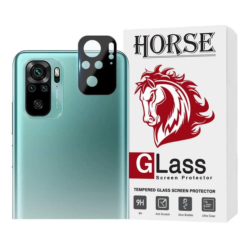 محافظ لنز دوربین هورس مدل LENSFH مناسب برای گوشی موبایل شیائومی Redmi Note 10 4G / Redmi Note 10S / Redmi Note 11 SE India / Poco M5s